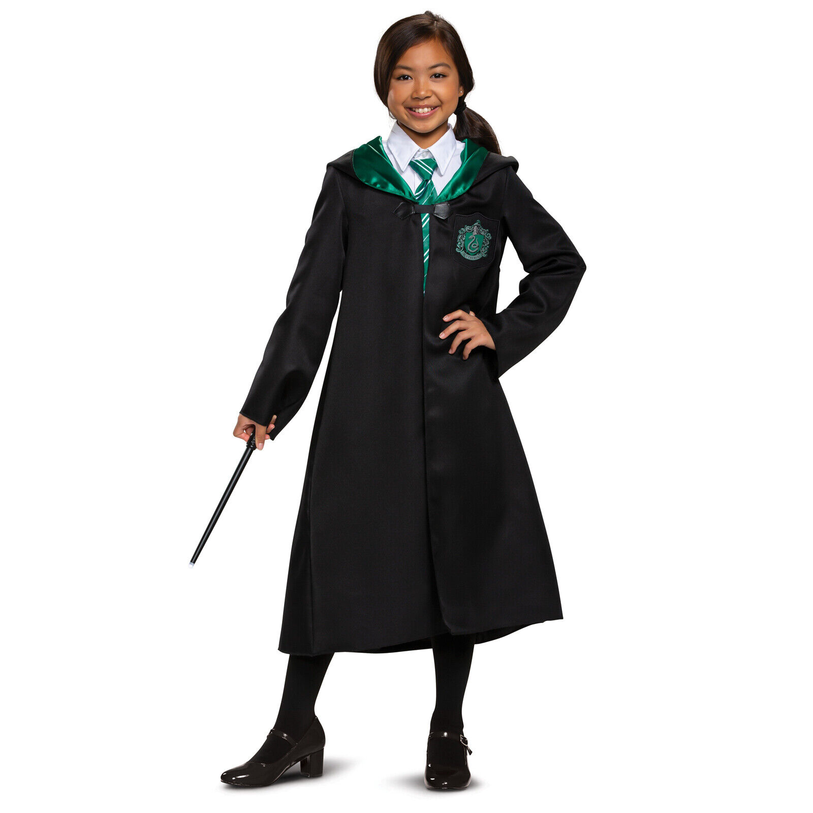 Harry Potter Female Slytherin Robe School Uniform Halloween