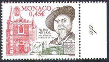 Monaco 2004 Mistral/Writer/Nobel Prize/Literature/Books/People 1v (n41489)