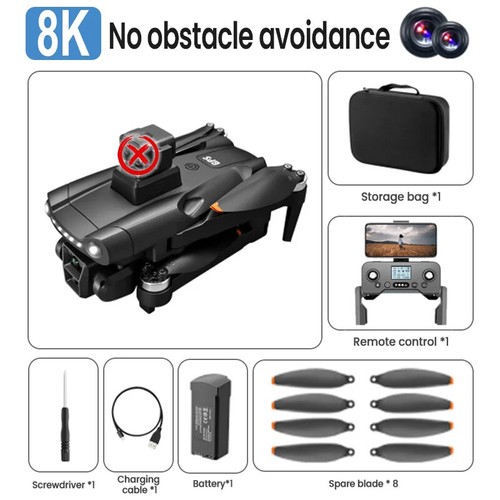 Drone 8K Camera Brushless Obstacle Avoidance Aerial Optical Foldable Quadcopter - Picture 27 of 30