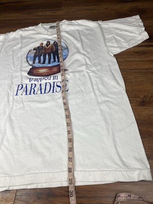 Movie T Shirt Large Vintage Trapped In Paradise Christmas Nick 