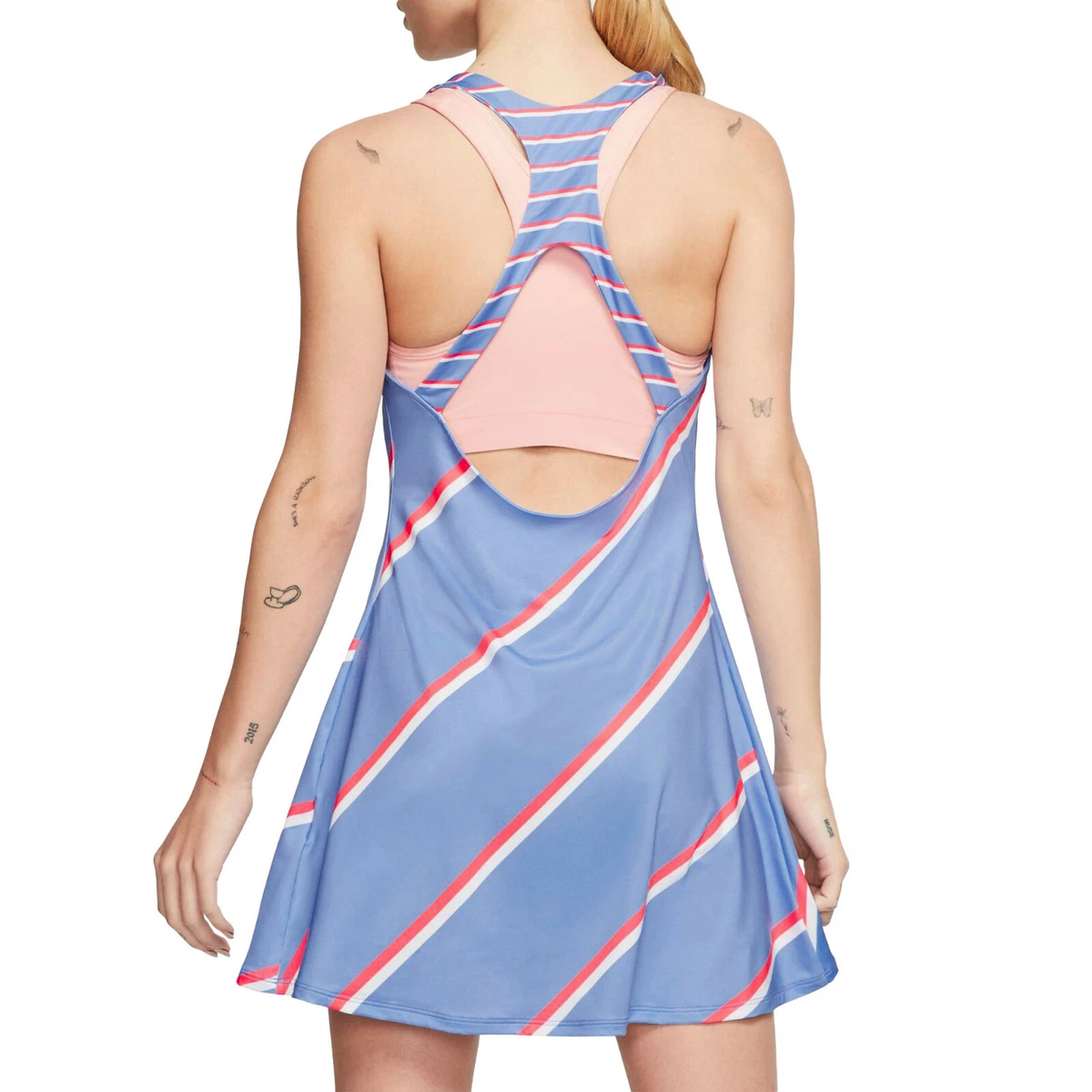 Royal blue top nike dress