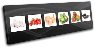 Fresh Vegetable Food Kitchen SINGLE Leinwand Wand Kunst Bild drucken