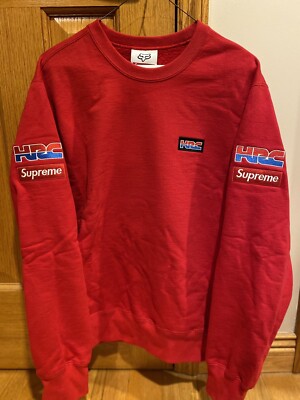 Supreme®/Honda®/Fox® Racing Crewneck