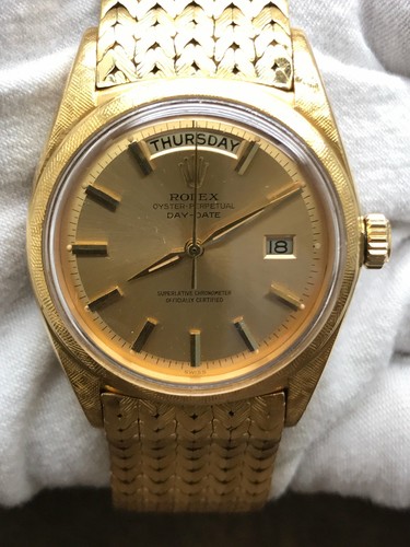 Rolex Day Date Rare Florentine Finish 