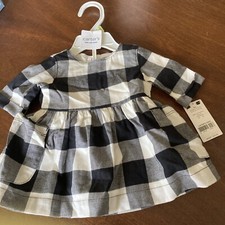 Carter's Little Collection Dress, Size 3 Mos, NWT, 2 Piece Set