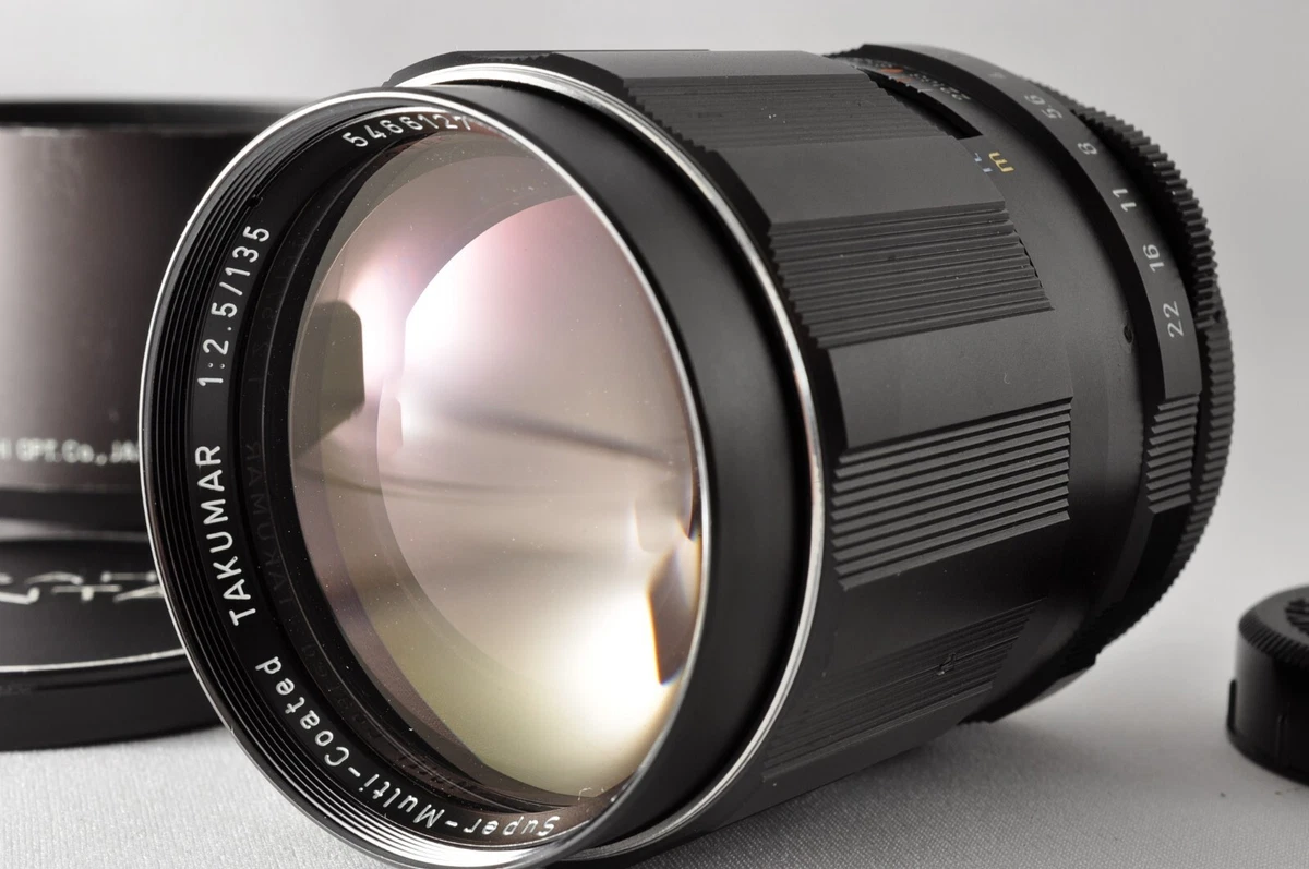 [Near Mint] Pentax Asahi Super-Multi-Coated Takumar 135mm F2.5 1:2.5 Lens  Japan