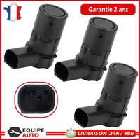 3 RüCkfahr-Parksensoren Schwarz Partsline FüR Renault Clio 2 3 4