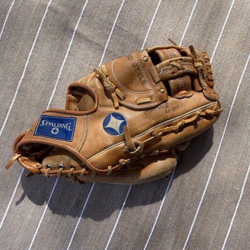 Gant De Baseball Vintage Spalding Jim Rice - Cuir - Taille 12.5 Pouces - Main Droite