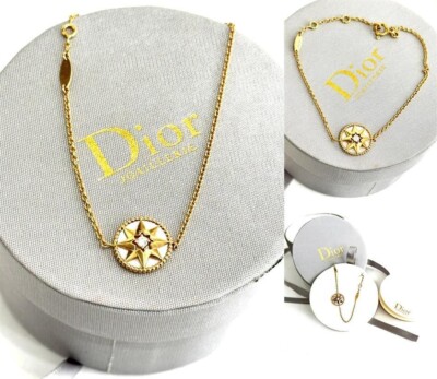 Dior ROSE ブレスレット Christian Dior Rose Devin Bracelet Mother of Pearl Diamond 750