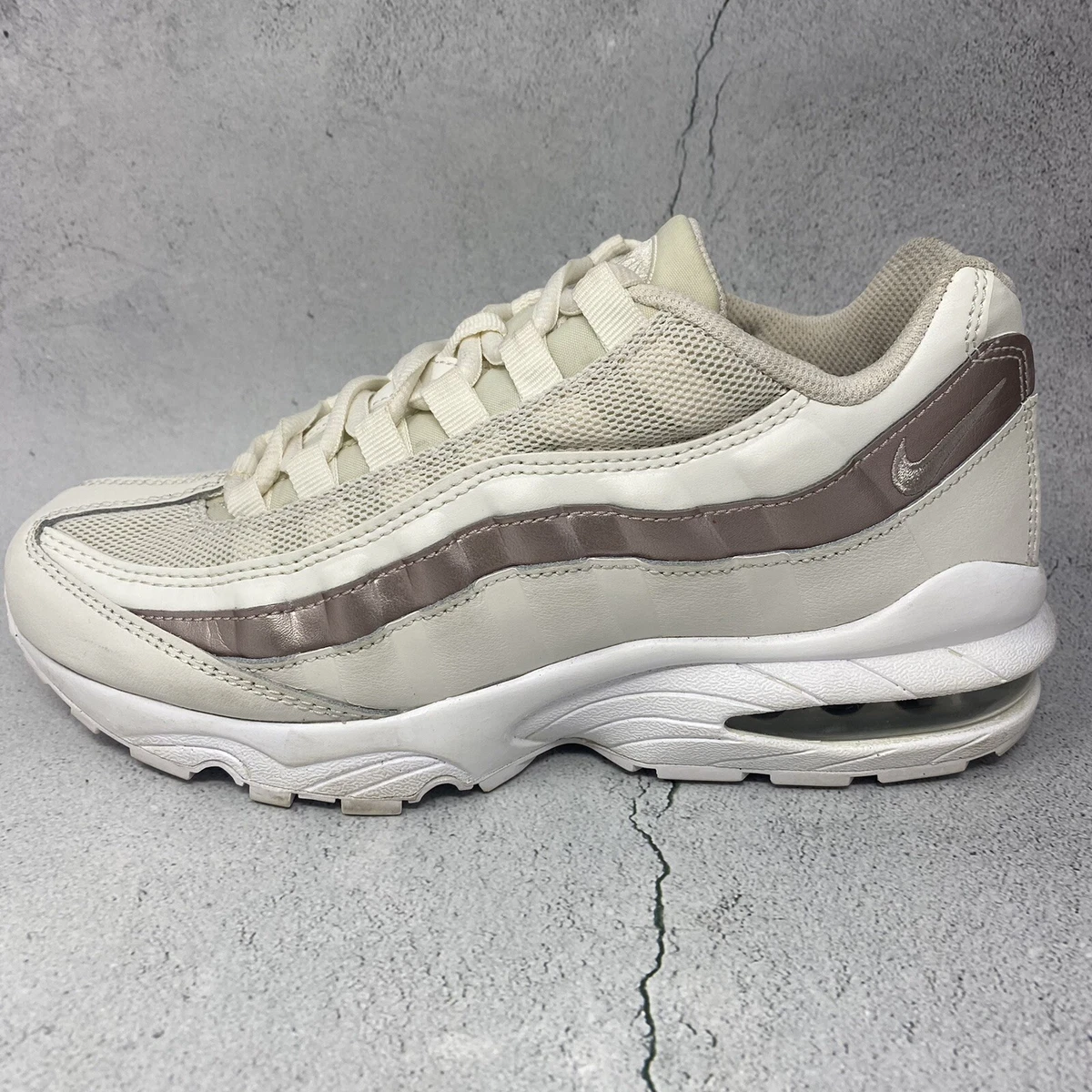 Nike air max sales 95 white gold
