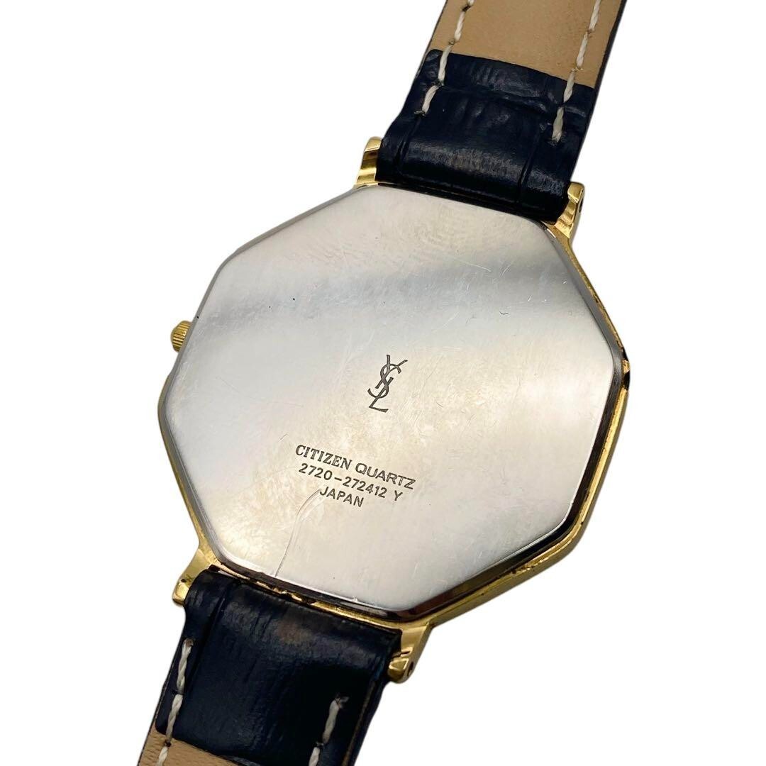 The Yves Saint Laurent Octagon Men's Wristwatch 1142 | eBay