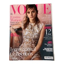 British Vogue September 2015 Emma Watson Stella McCartney Josh Olins Magazine