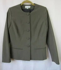 Bragard Womens 38 6 Brown Chef Server Jacket Coat Restaurant Uniform France S