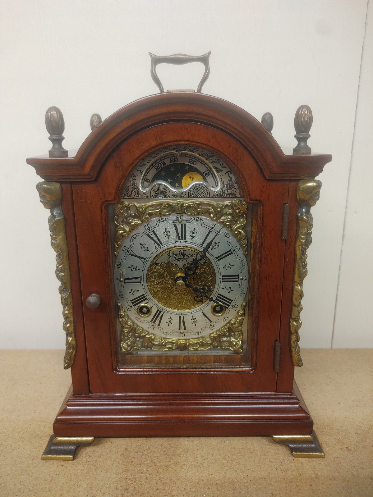 Wuba Dutch John Thomas London Shelf Clock eBay