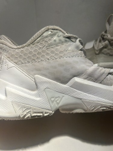 Scarpe Nike Air Jordan Why Not ZERO.3 Westbrook Triple bianche CD3003-103 US taglia 10 - Foto 7 di 22