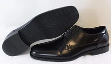 Mens Kenneth Cole Bottom Dollar Black Casual Dress Shoes DISPLAY MODEL