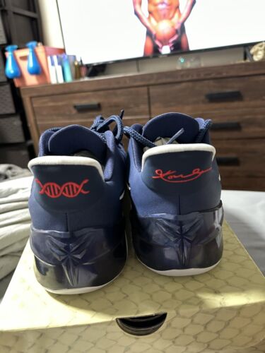 Autographed Nike Kobe AD Midnight Navy Shoes Size 13 - Picture 3 of 4