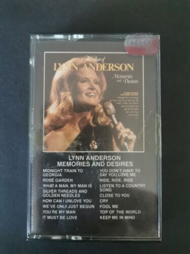 Lynn Anderson ""Memories And Desires"" Audio Cassette K7 Audiotape New - Picture 1 of 3