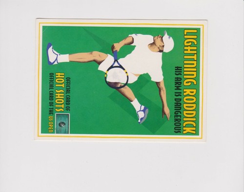 Andy Roddick 2004 US Open AMEX Promo Postcard