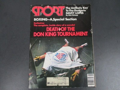 SPORT Magazine August 1977 Vol 65 No 2 Death of Don King Tournament Boxing