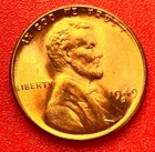 1949-D Lincoln Wheat Cent Penny GEM RED BU From an Original Bank Roll