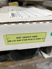 Supermicro AOC-SAS2LP-H8IR RAID Controller LSI SAS2108 PCIe 8-Port SAS SATA