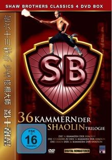 36 Kammern der Shaolin Trilogie [4 DVDs] von Liu Chia-Liang | DVD | Zustand gut
