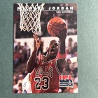 Michael Jordan 1992 Skybox USA NBA Shooting Card #44 Chicago Bulls