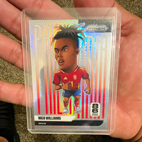 Nico Williams #3 2026 Panini Prizm FIFA Prizmania card