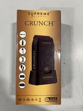 Supreme Trimmer CRUNCH Foil Shaver STF602  For Short Hair  Stubble Black NIOB