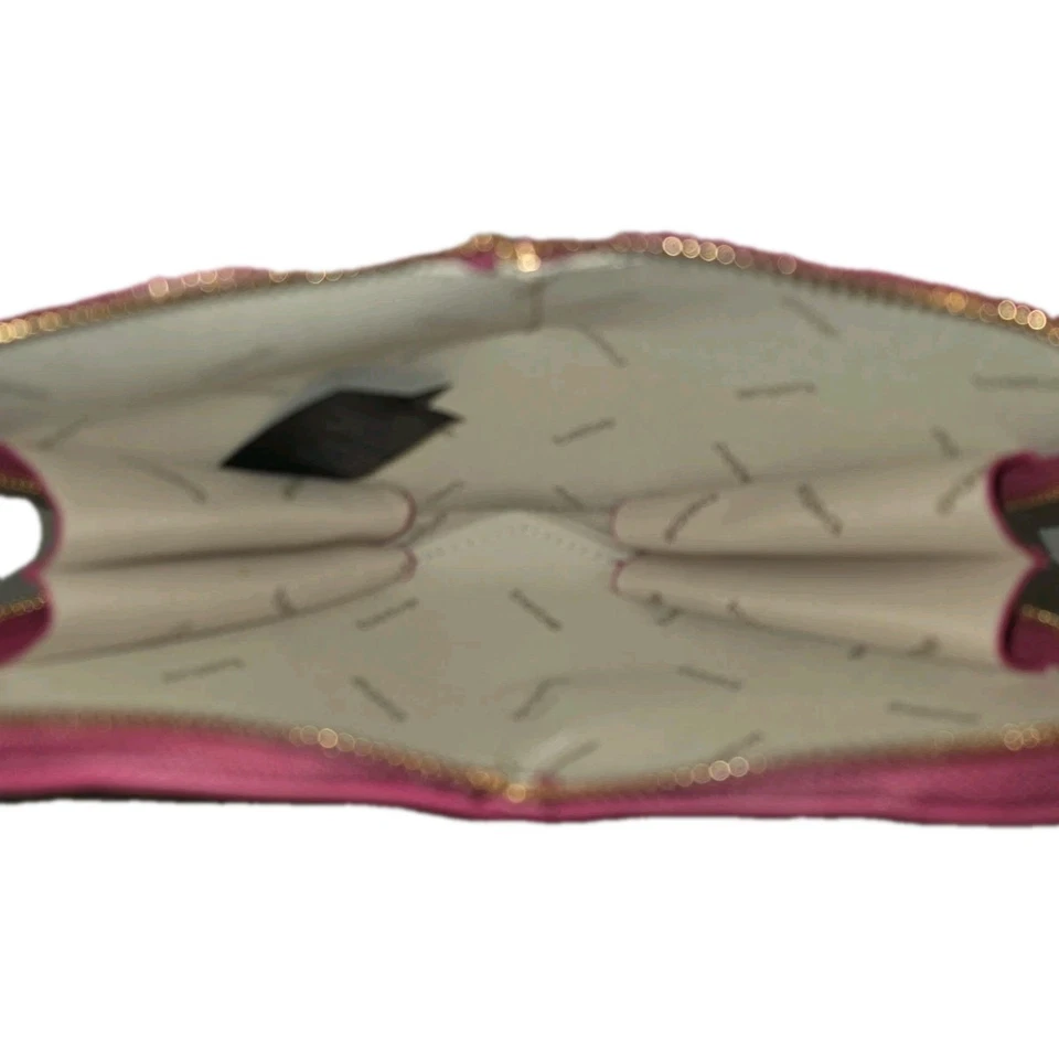 Bolso Bandolera Bebe Malou Rosa Corazón con Herrajes de Color Dorado Correa Ajustable Nuevo con Etiquetas Foto 3 de 4