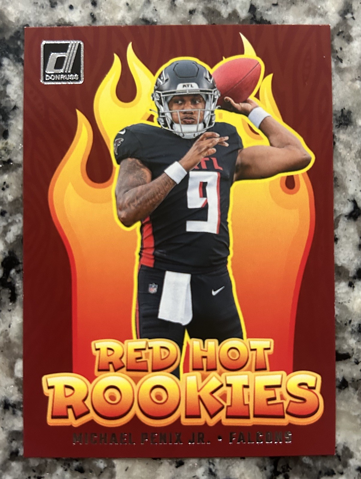 2024 Panini Donruss - Red Hot Rookies #RHR-MPJ Michael Penix Jr. (RC)