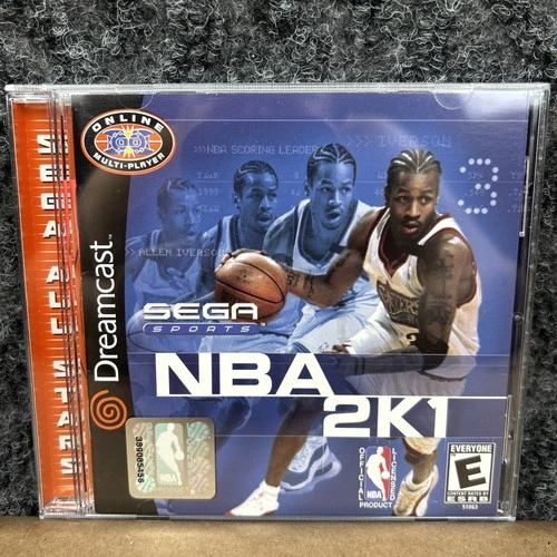 New ListingNBA 2K1 (Sega Dreamcast, 2000) CIB Open Never Played