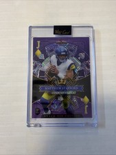 Wild Card 2026 Black Tie Edition Matthew Stafford # /4