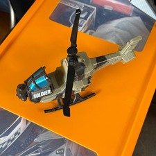 Vintage Chap Mei Soldier Force Mini Helicopter Toy