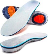 Rela Kino Insole All-Round Type Gray Color Arch Support Unisex Size XL 28.5  30cm