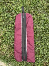 EUC Dover bridle bag burgundy/black
