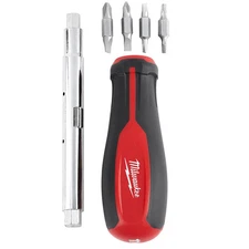 Milwaukee 48-22-2761 11-in-1 Multi-Tip Wire Stripping Square Drive Screwdriver