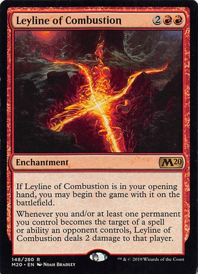 #ad Leyline of Combustion M20 148 Normal English NM MTG $1.99