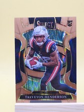 2025 Panini Select -  TreVeyon Henderson RC #78 Copper Shock Prizm /899