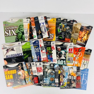 Windows PC Gamer Magazine Coverdisc CD Demo Computer Game Software You Pick Lot