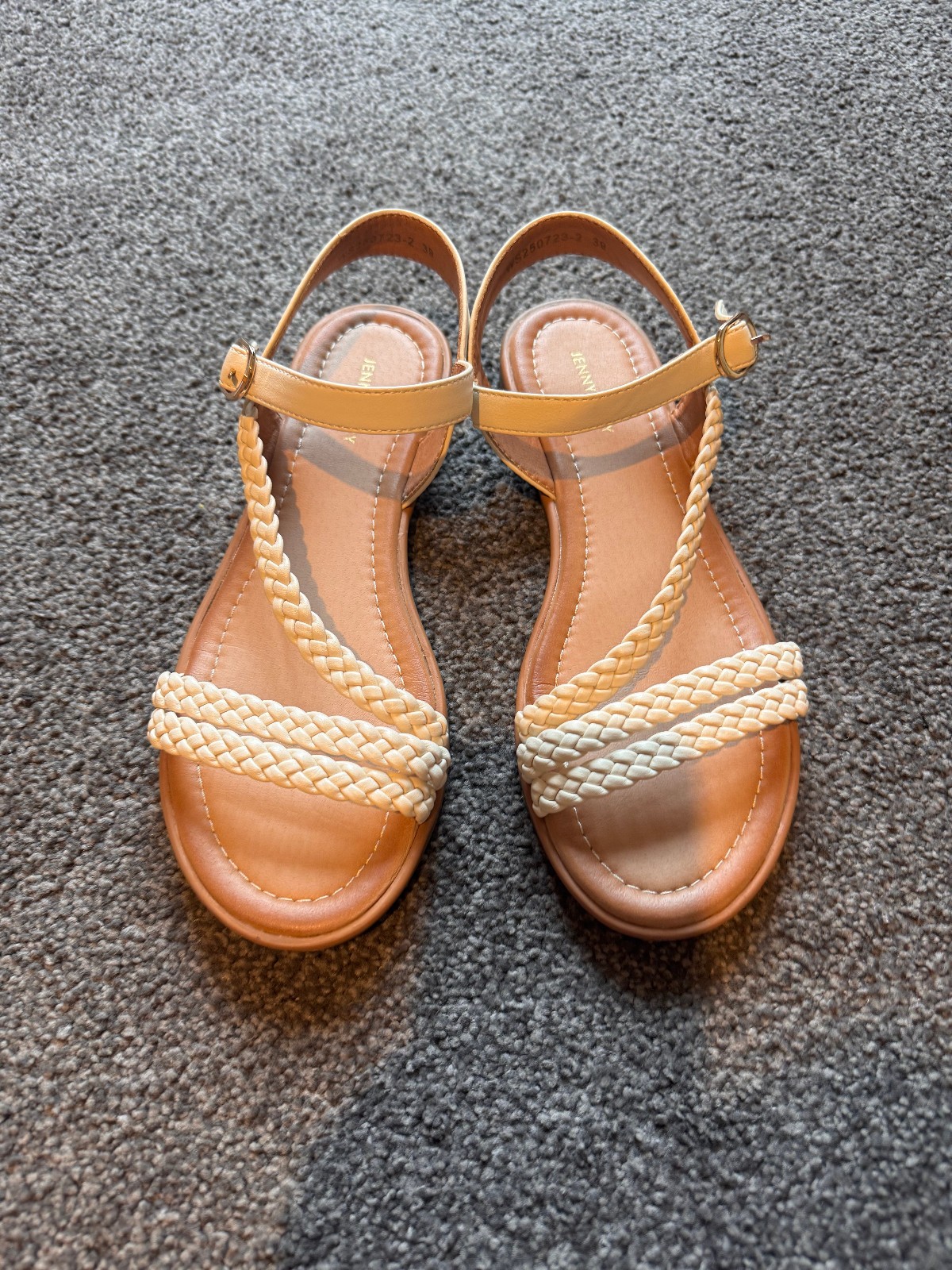 APL Jenny Fairy sandali bassi bianchi taglia 6 39 Nuovi