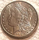 1900 P Morgan very bright & shiny BU gorgeous free shipping Sigma tested genuine