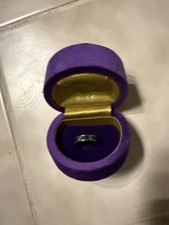 Anello Gucci nero uomo