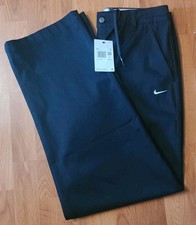 95 Nike Men's Black Woven Pants Size 30 Loose Fit Straight Leg FD0405-010 NWT