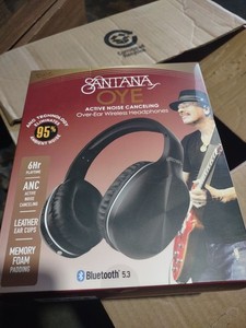 NEW Santana Active Noise Cancelling Wireless OYE Bluetooth Portable Headphones