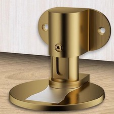 Floor Mount Magnetic Door Stop Low-profile Design Screw-free Installation