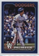 2024 Topps Update Season Highlights Checklist Royal Blue Shohei Ohtani 11ng