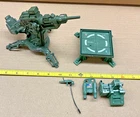 VTG GI JOE 1982 LOT OF 2 FLAK CANNON & JUMP JET MOBILE PROPULSION UNIT (GJ29