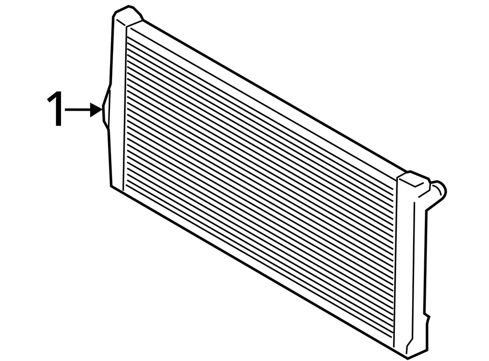(LOCAL PICKUP ONLY) Radiator Main RWD Fits 10-17 BMW 535i GT 2059104 - Image 4 of 4